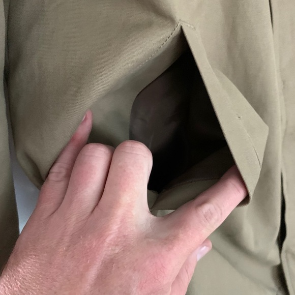 Banks Journal Sherpa lined coat, tan, s Med - Picture 9 of 12